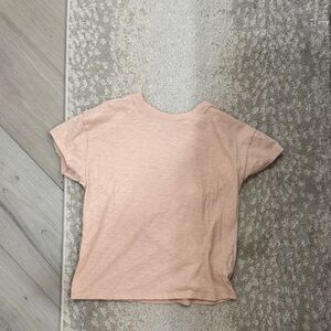 Z Supply Pink Short Sleeve Tee